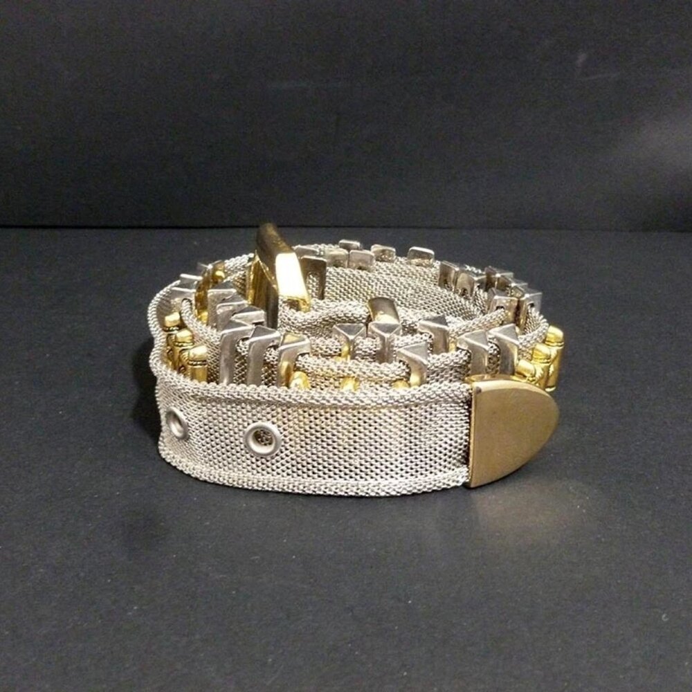 36" BELL SHABBY CHIC COMPATIBLE FILIGREE METAL/BRASS (SILVER / GOLD) WOMEN 8226